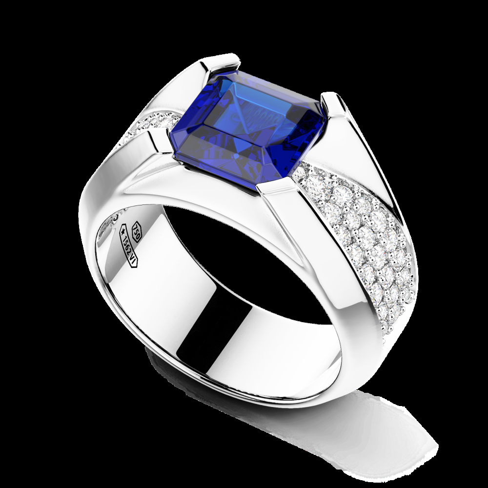 Zancan Anello Zancan in oro 18kt con zaffiro blu Offerta migliore
