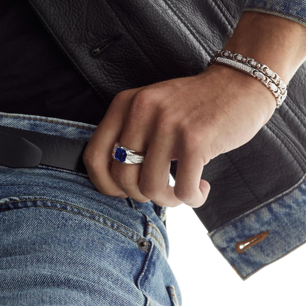 Zancan Anello Zancan in oro 18kt con zaffiro blu Offerta migliore