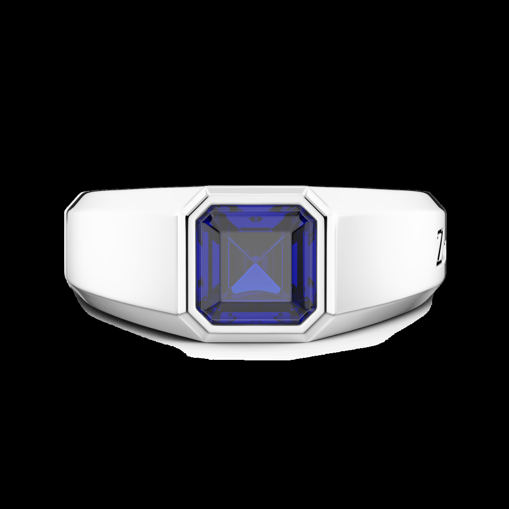 Zancan Anello Zancan in oro 18kt con zaffiro blu Offerte giornaliere