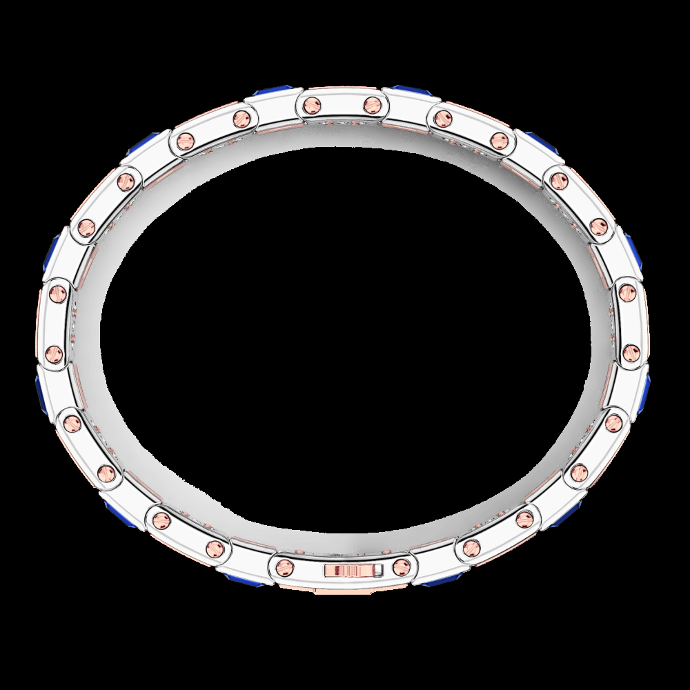 Zancan Bracciale Zancan in oro 18kt con zaffiri blu Rilascio limitato