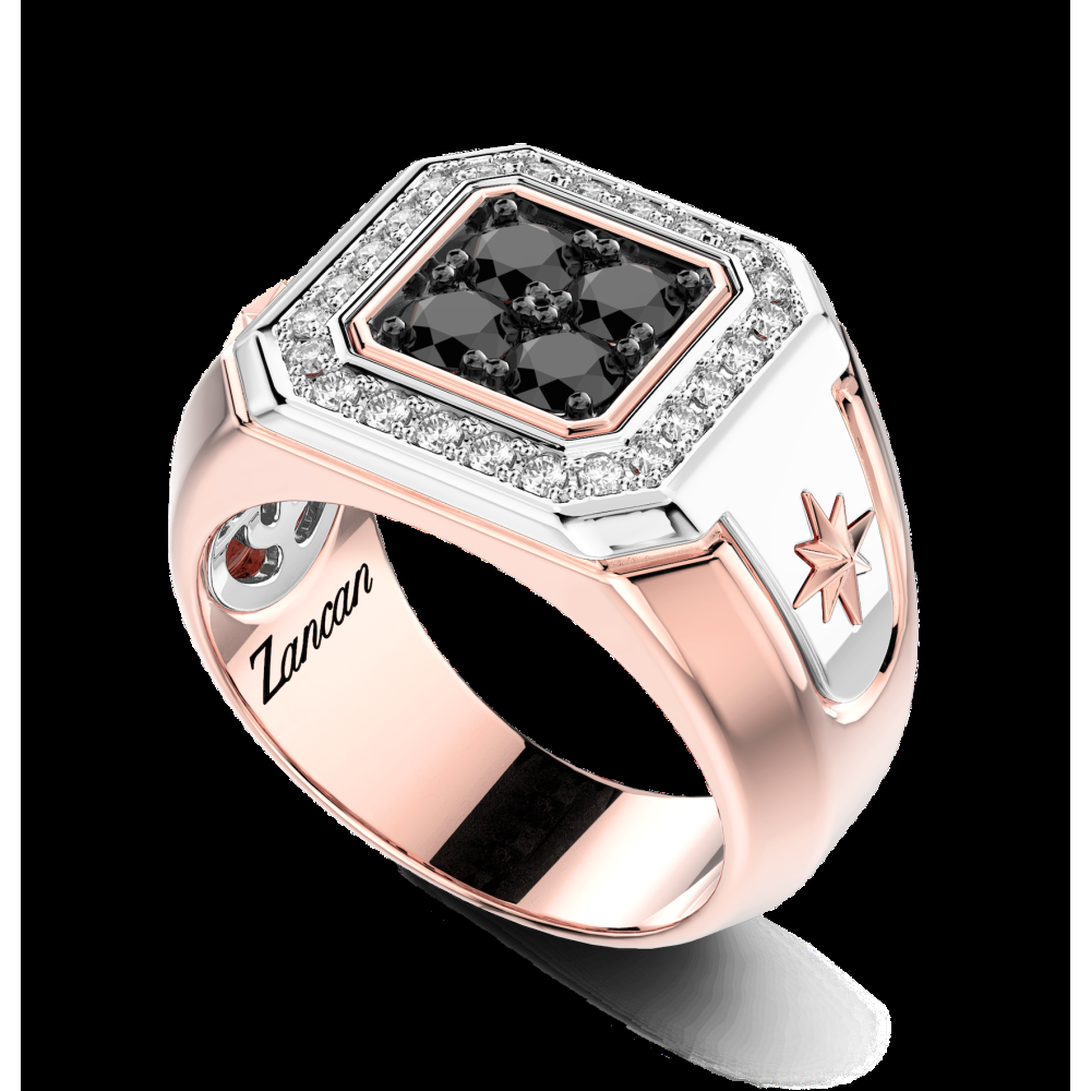 Zancan Anello Zancan in oro 18kt con diamanti Ultimo giorno