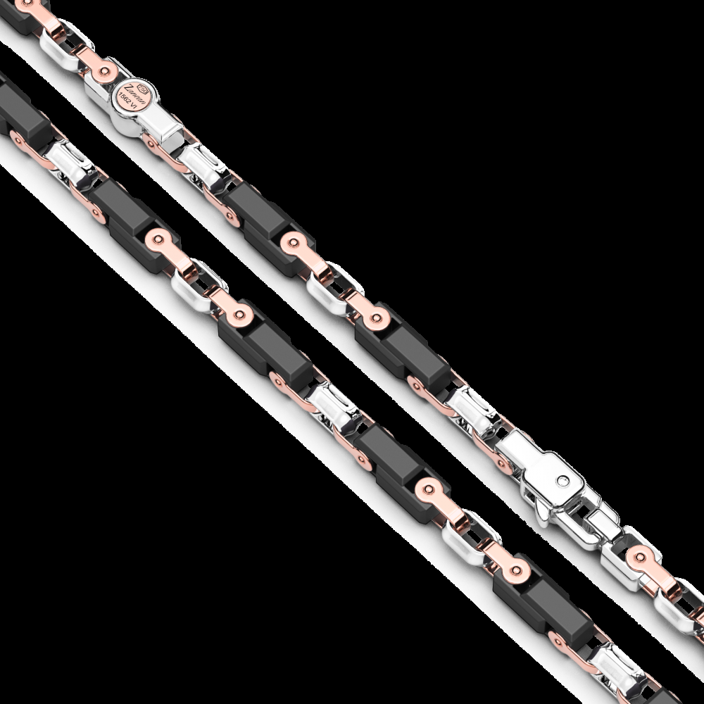 Zancan Collana Zancan in oro 18kt e ceramica nera Fino al 60% di sconto