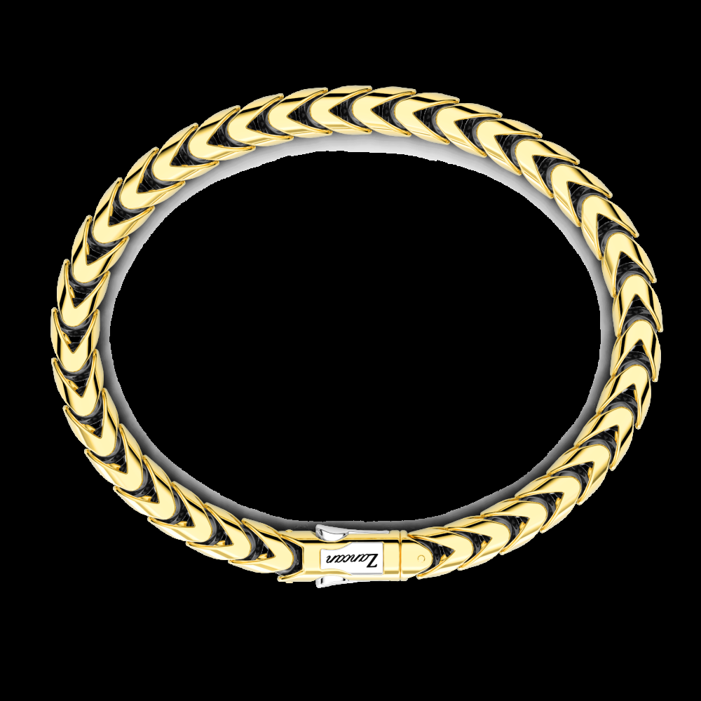 Zancan Bracciale Zancan in oro 18kt e ceramica nera Offerta speciale della fabbrica