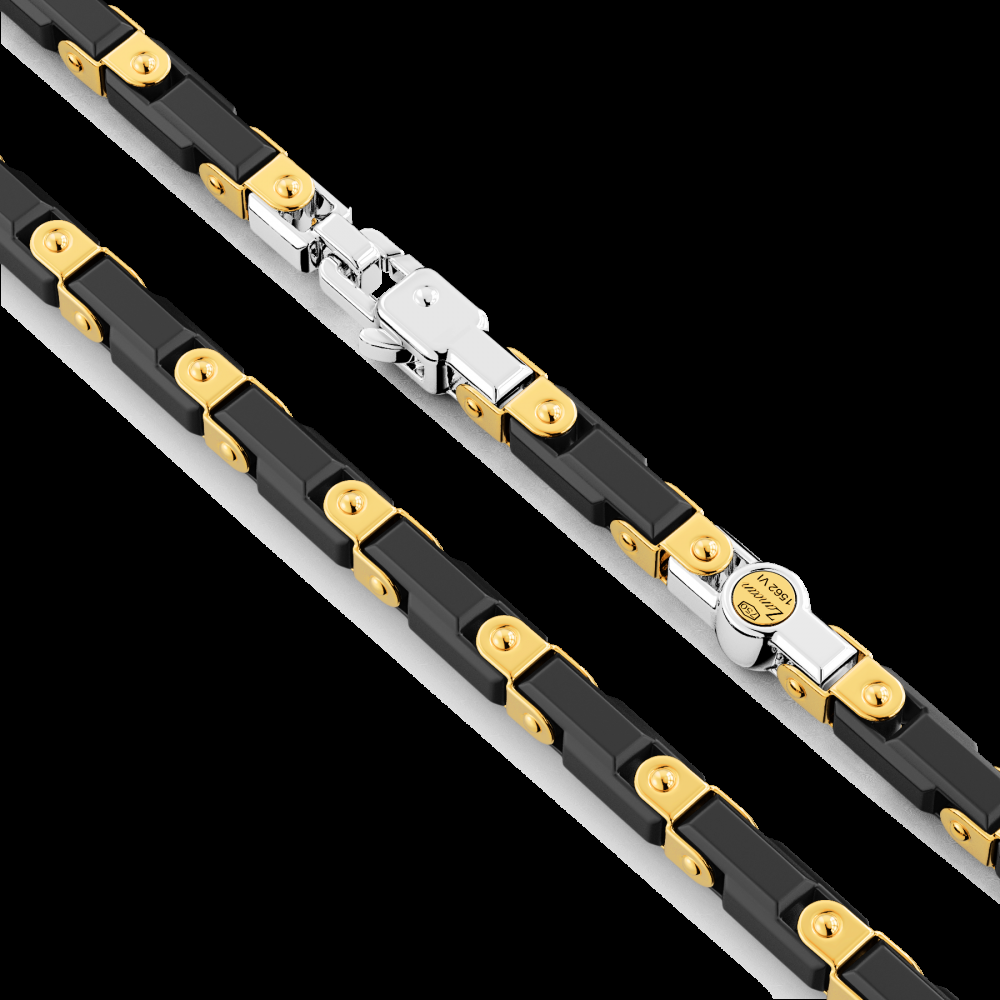 Zancan Collana Zancan in oro 18kt e ceramica nera Enormi sconti