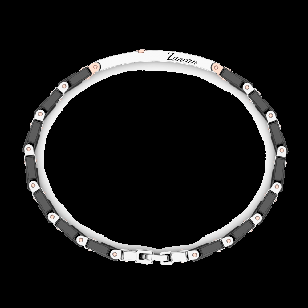Zancan Bracciale Zancan in oro 18kt e ceramica nera 50% di sconto con spedizione gratuita