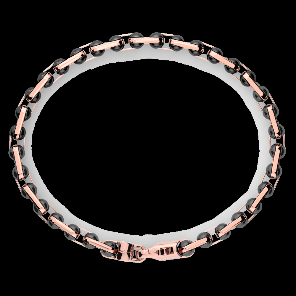 Zancan Bracciale Zancan in oro 18kt e ceramica nera Sconti questo mese
