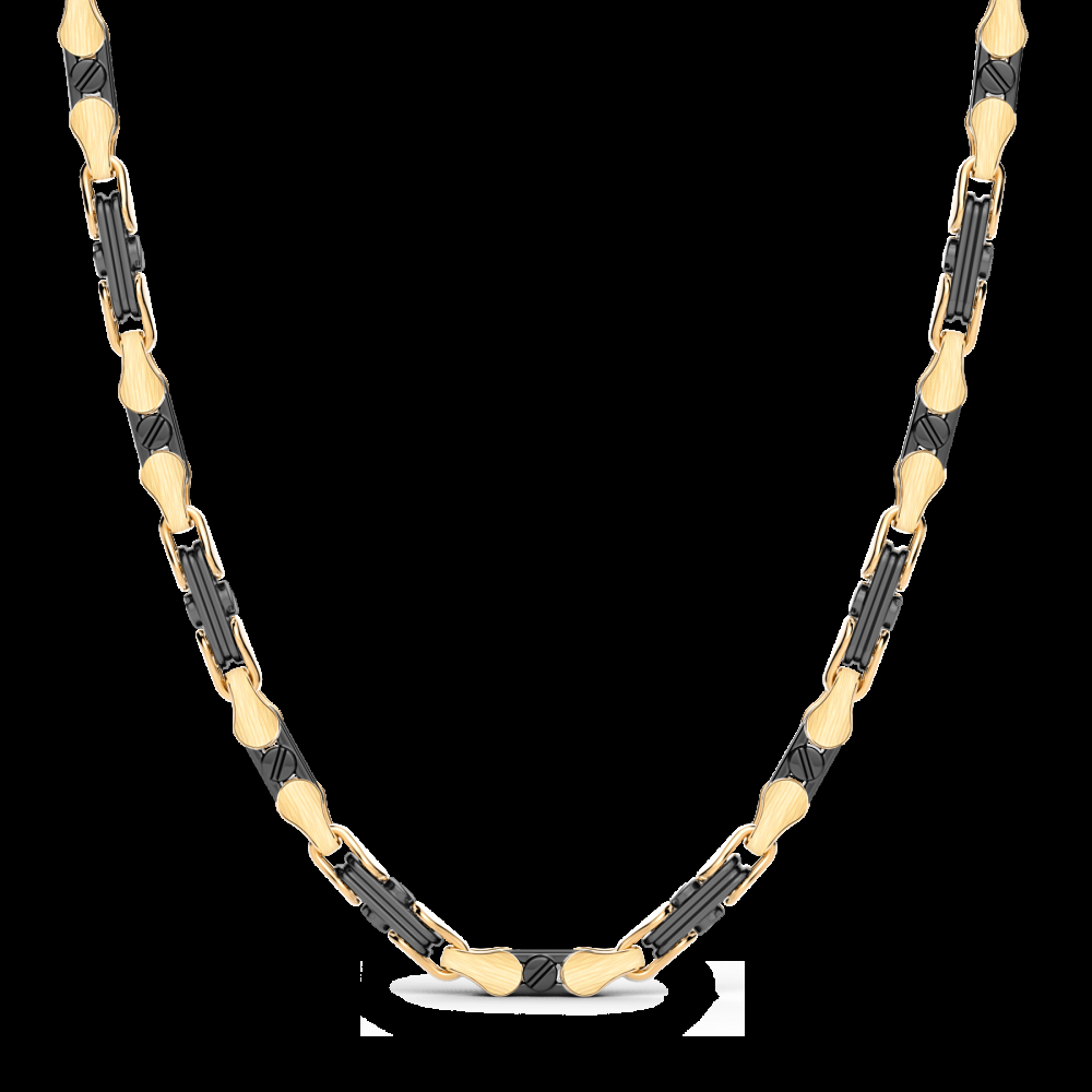 Zancan Collana Zancan in oro 18kt e ceramica nera 2025