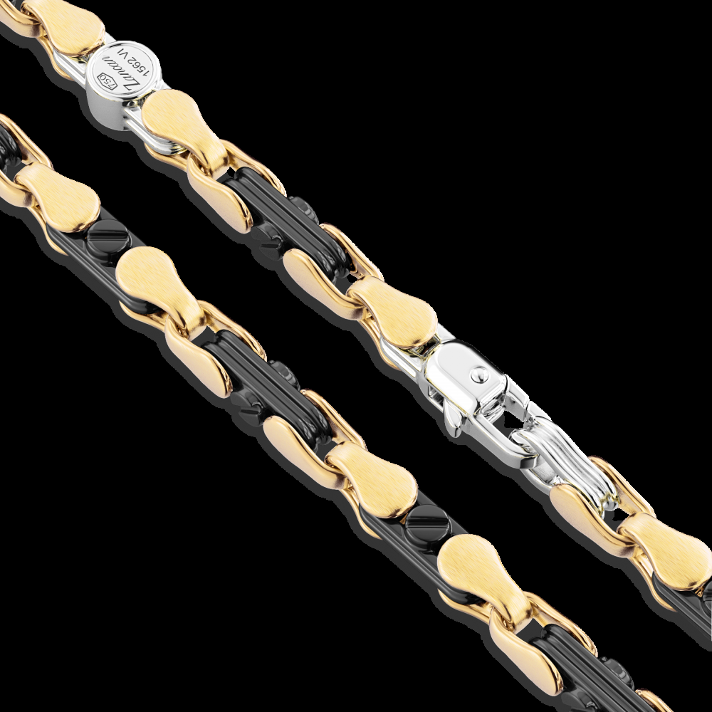 Zancan Collana Zancan in oro 18kt e ceramica nera 2025