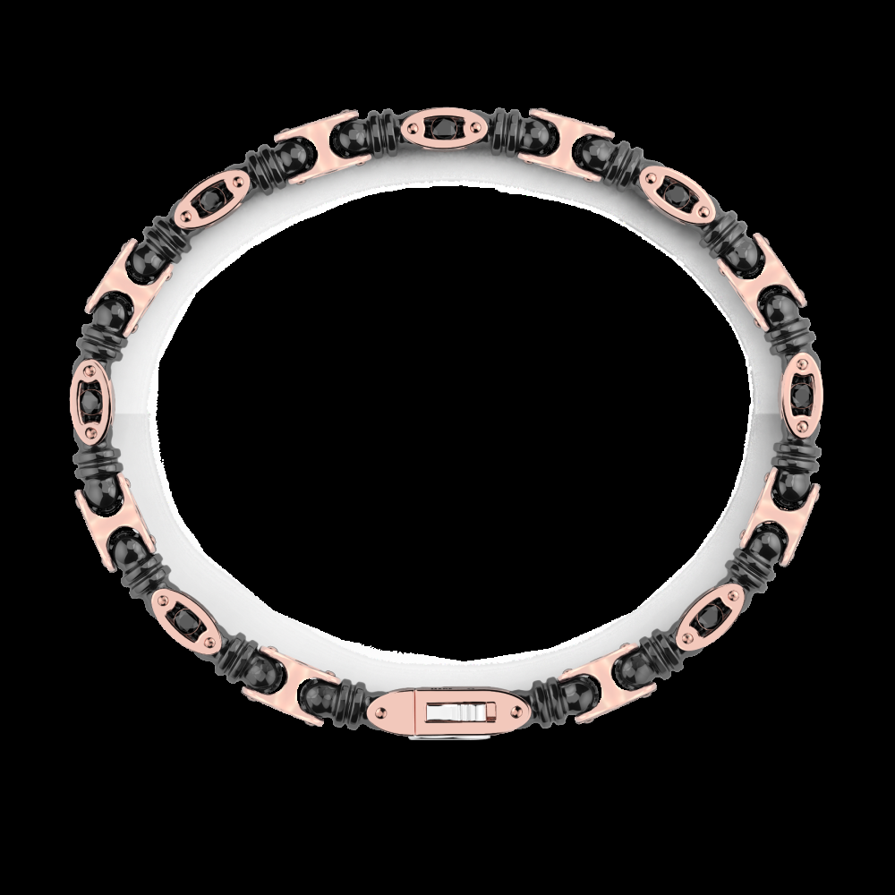 Zancan Bracciale Zancan in oro 18kt ceramica e diamanti Italia