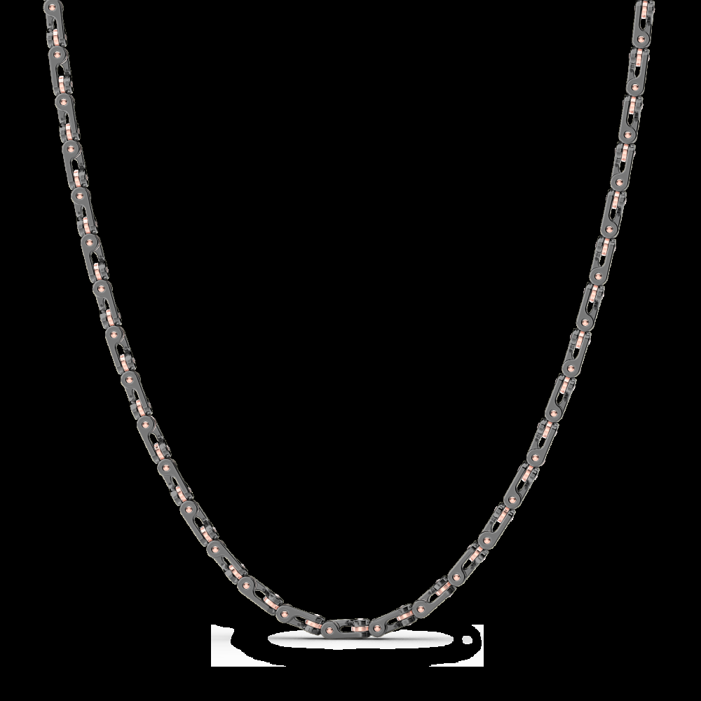 Zancan Collana Zancan in oro 18kt e ceramica nera Nuovo