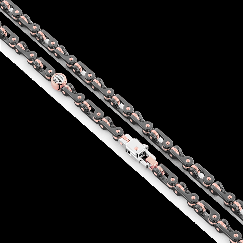 Zancan Collana Zancan in oro 18kt e ceramica nera Nuovo