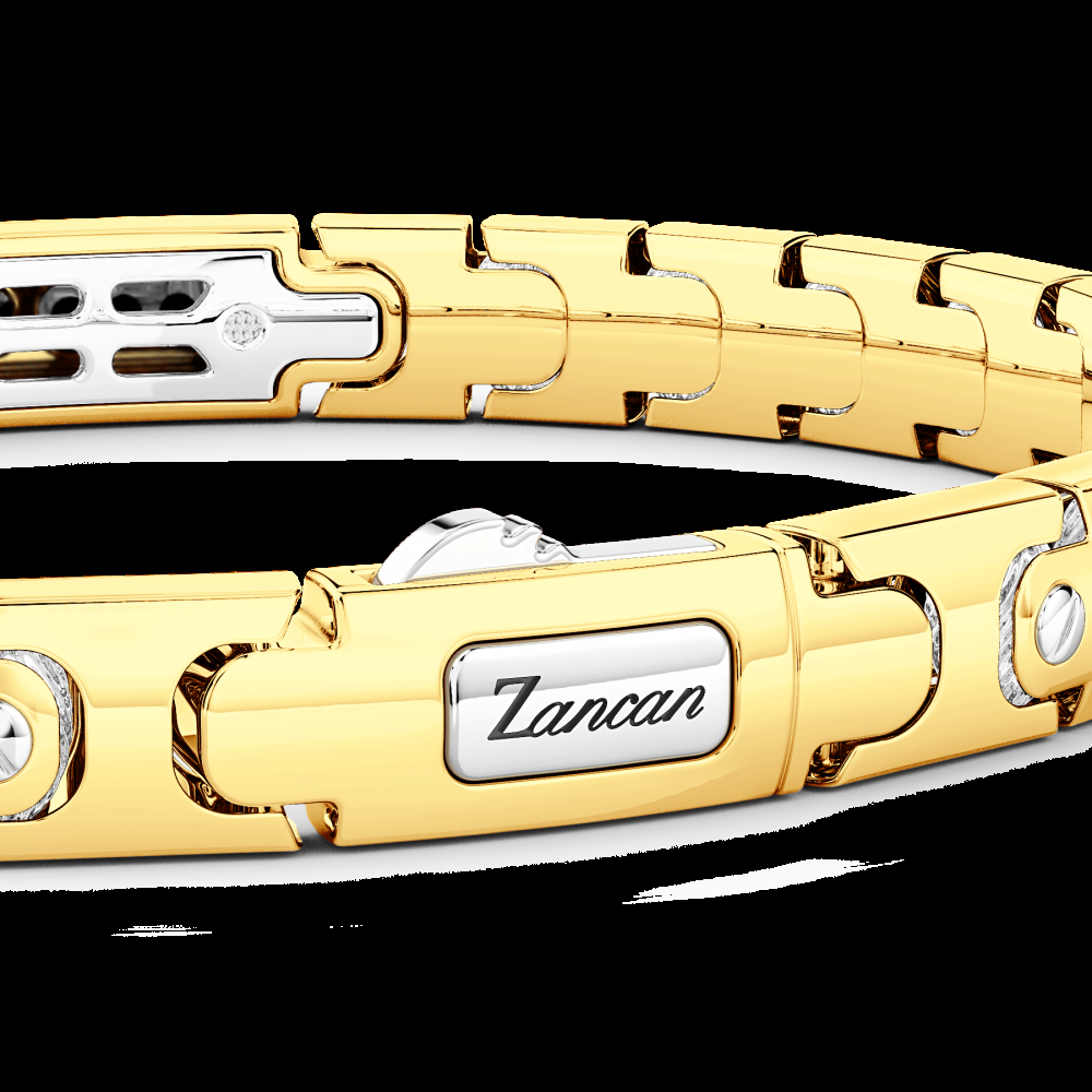 Zancan Bracciale Zancan in oro 18kt con diamanti Spedizione Gratuita