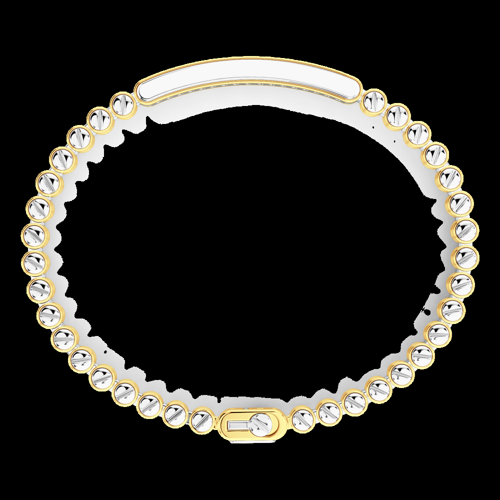 Zancan Bracciale Zancan in oro 18kt e diamanti neri Qualità Garantita