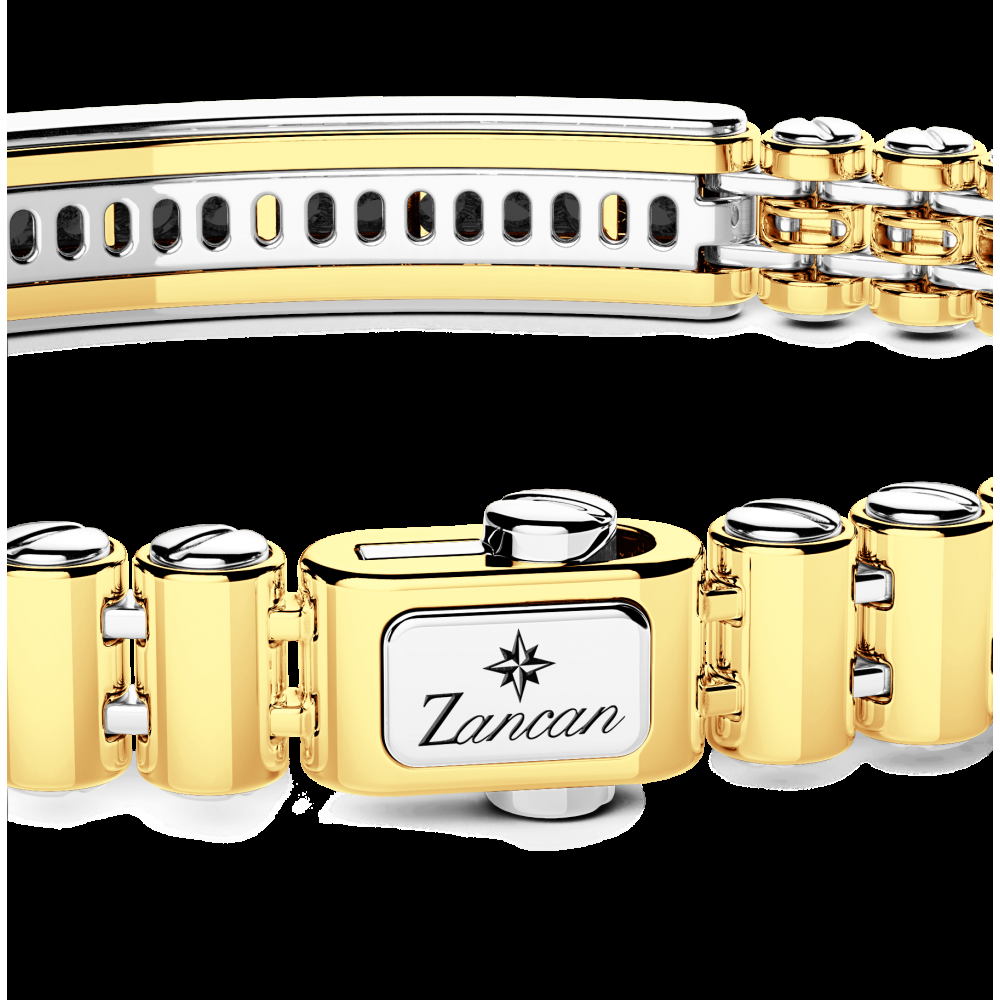 Zancan Bracciale Zancan in oro 18kt e diamanti neri Qualità Garantita
