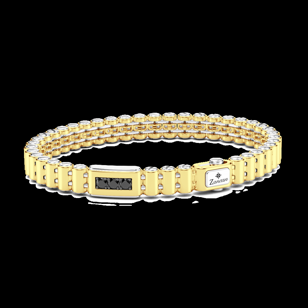Zancan Bracciale Zancan in oro 18kt con diamanti Consegna Veloce