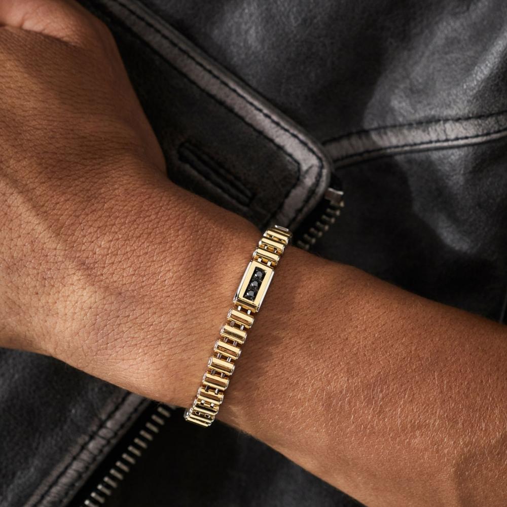 Zancan Bracciale Zancan in oro 18kt con diamanti Consegna Veloce