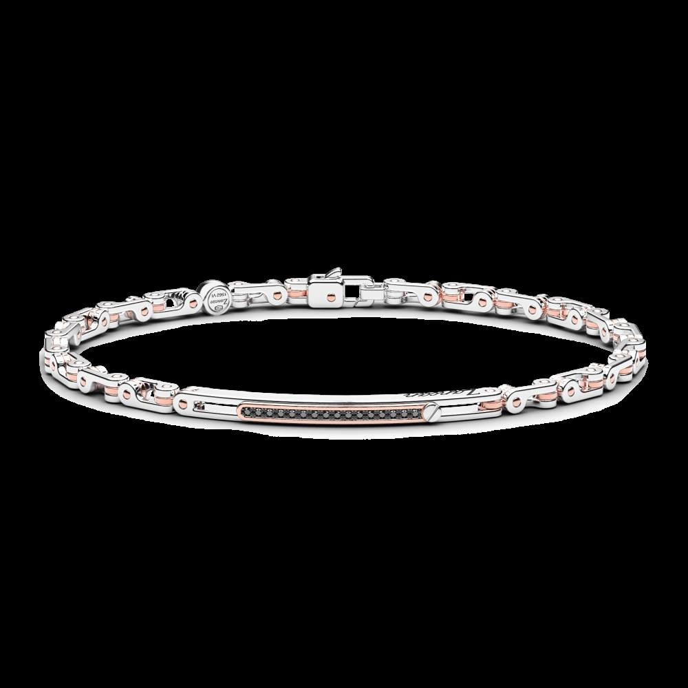 Zancan Bracciale Zancan in oro 18kt con diamanti neri Affare Del Giorno