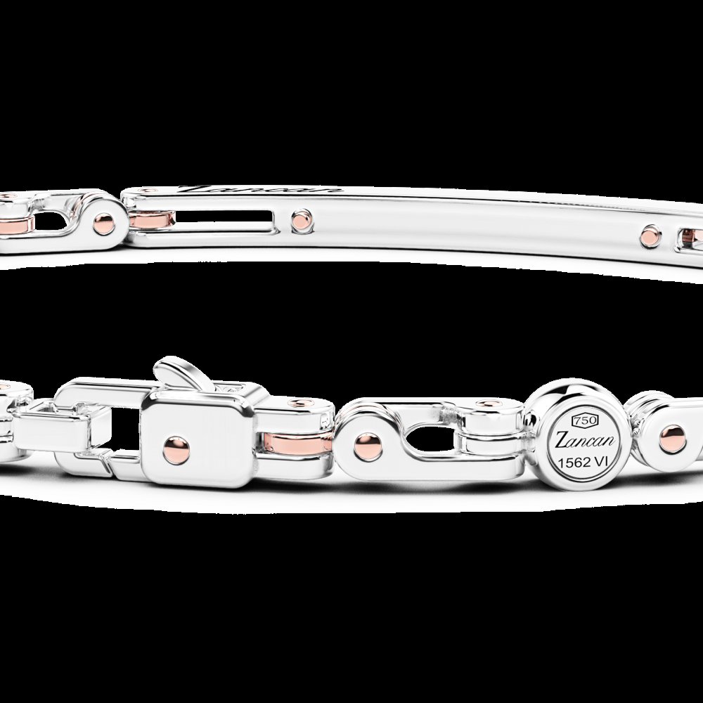 Zancan Bracciale Zancan in oro 18kt con diamanti neri Affare Del Giorno