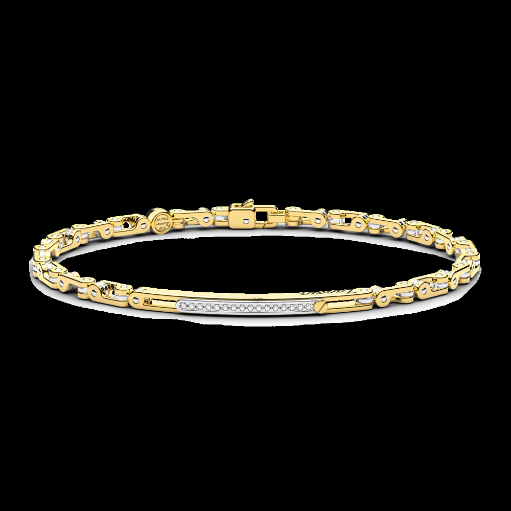 Zancan Bracciale Zancan in oro 18kt con diamanti Sottocosto