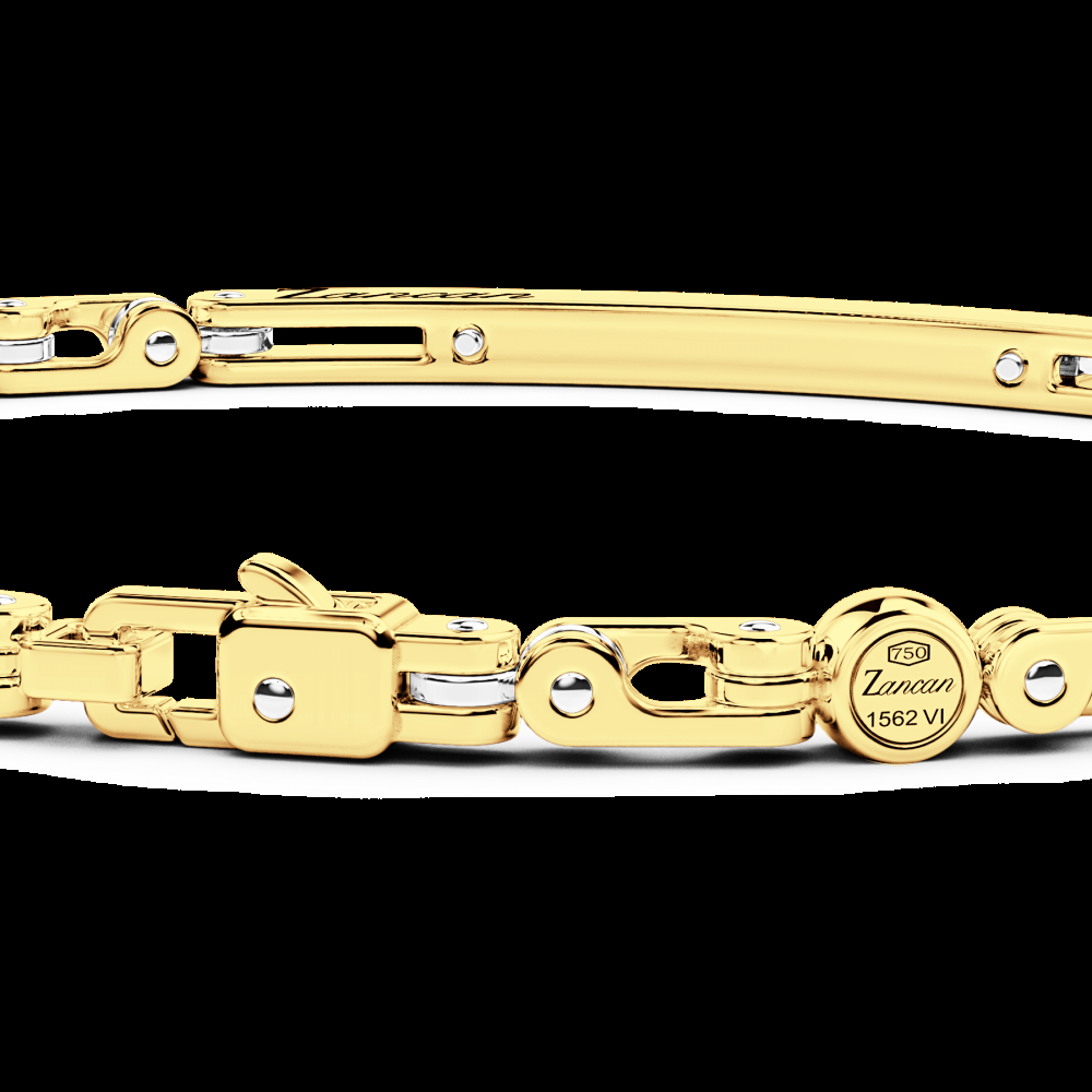 Zancan Bracciale Zancan in oro 18kt con diamanti Sottocosto