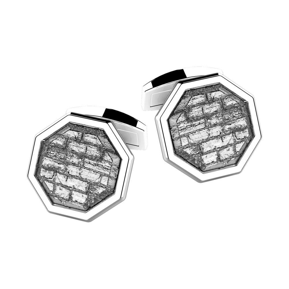 Zancan Gemelli Zancan in argento ottagonali Vendita Calda
