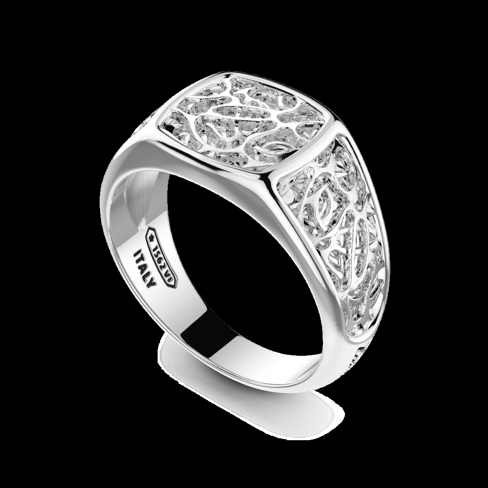 Zancan Anello chevalier Zancan in argento Sconti questo mese