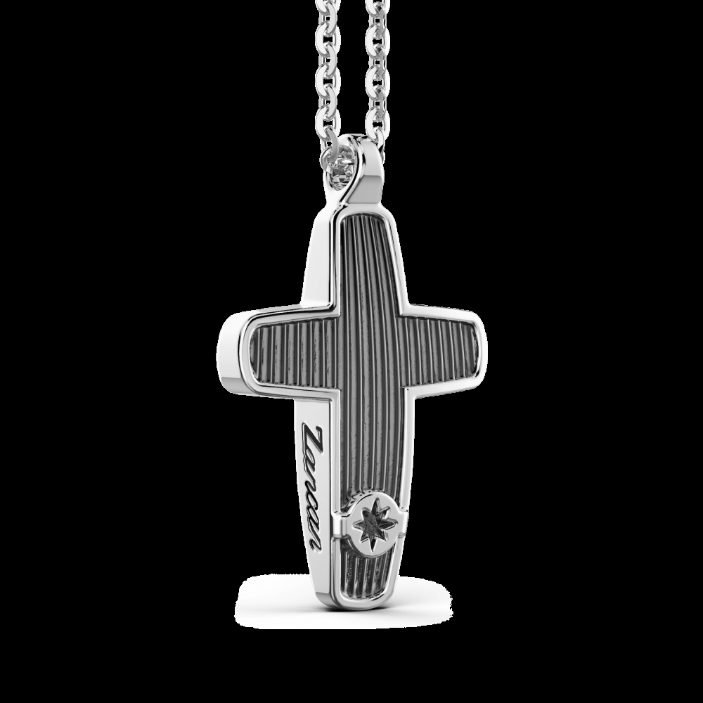 Zancan Collana Zancan in argento con pendente a croce Fino Al -60%