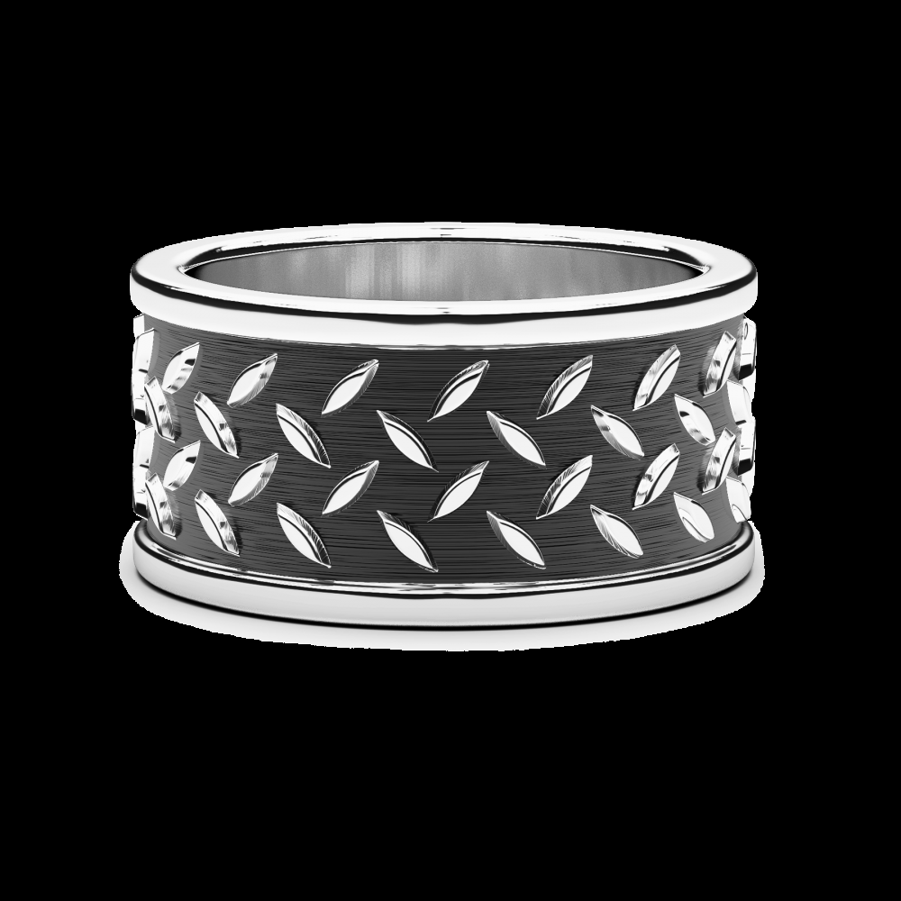 Zancan Anello a fascia Zancan in argento