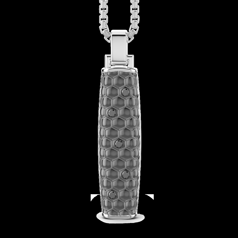 Zancan Collana Zancan in argento con pendente a stick Saldi Di Fabbrica