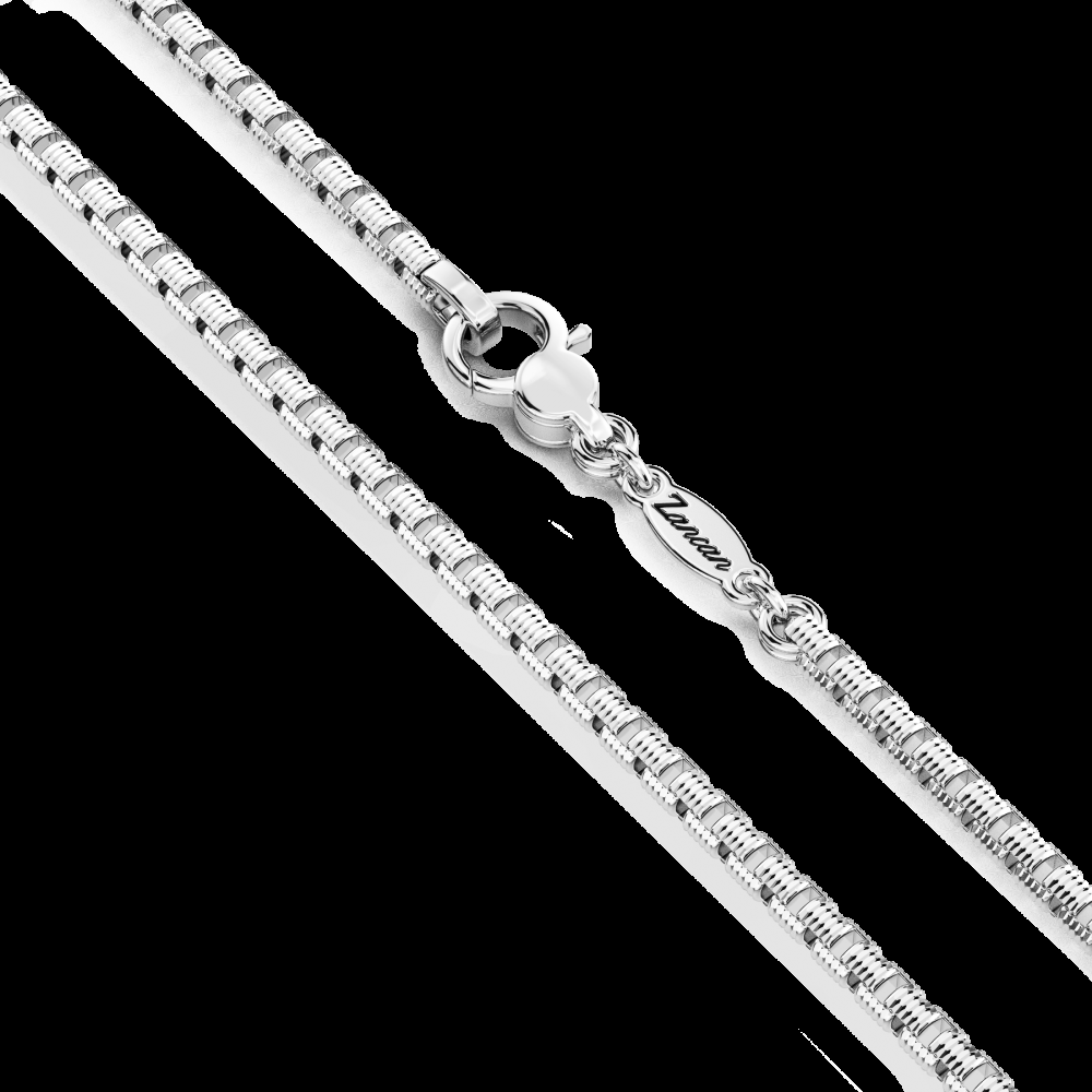 Zancan Collana Zancan in argento con pendente a croce e pietre Black Friday