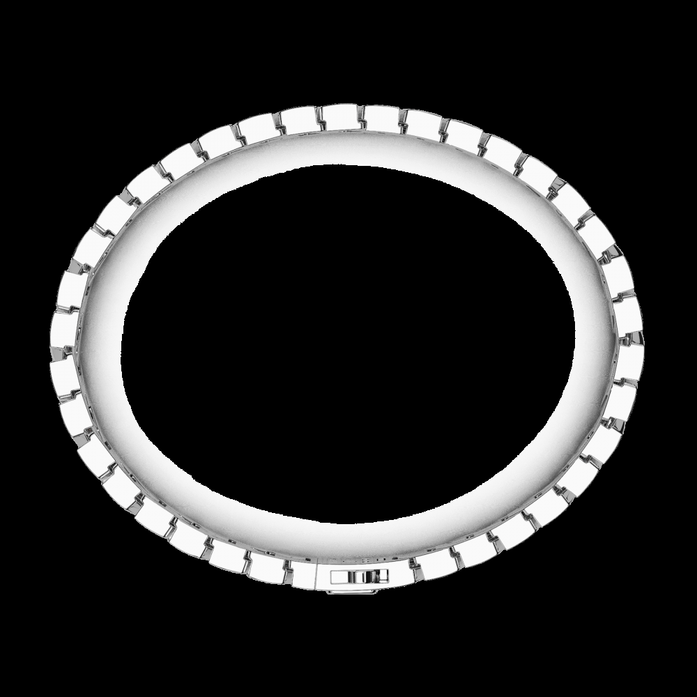 Zancan Bracciale Zancan solo maglia in argento con pietre Cyber Monday