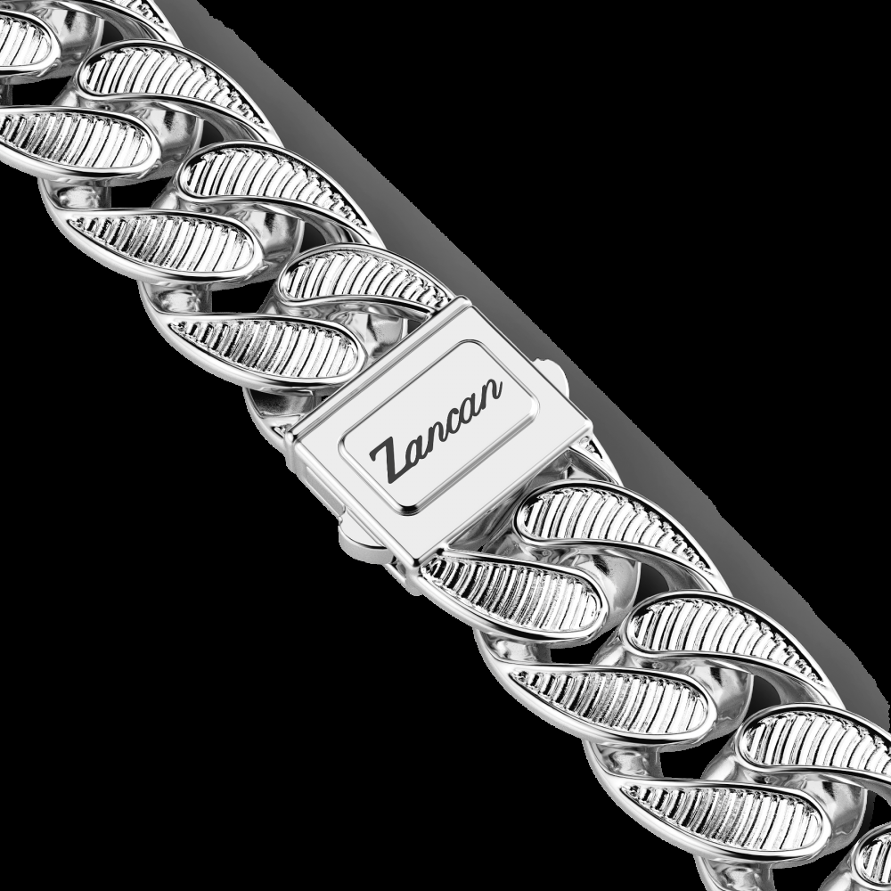 Zancan Collana a grumetta larga Zancan con finiture striate 50% di sconto per tempo limitato