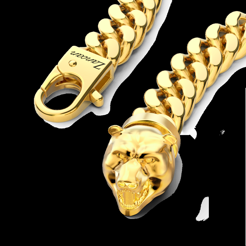 Zancan Bracciale a grumetta Zancan in argento con chiusura a testa d'orso Promozione