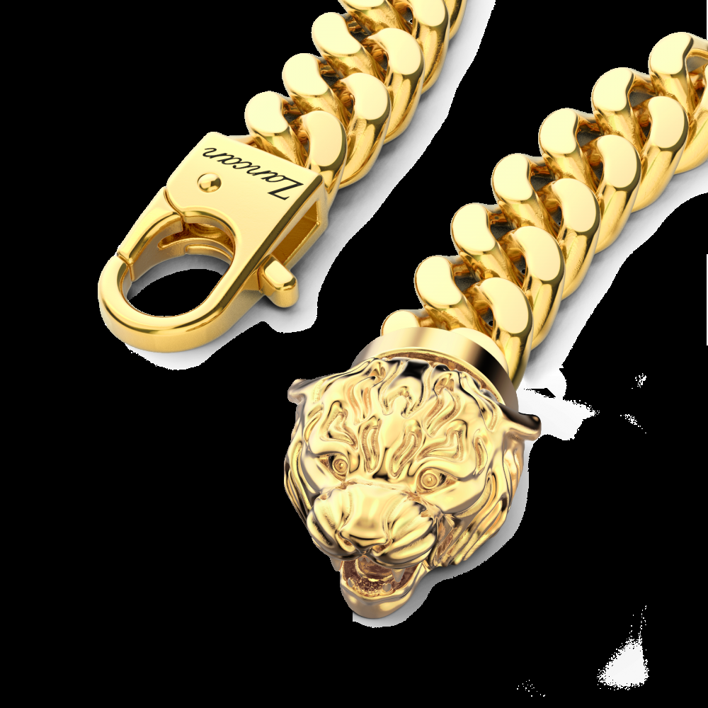 Zancan Bracciale a grumetta Zancan in argento con chiusura a testa di tigre Promozione Limitata