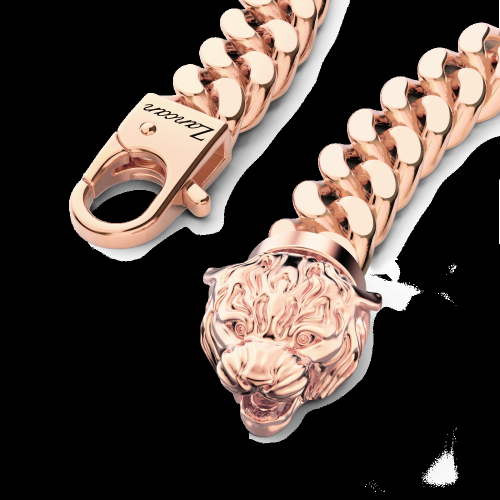 Zancan Bracciale a grumetta Zancan in argento con chiusura a testa di tigre Shopping Online
