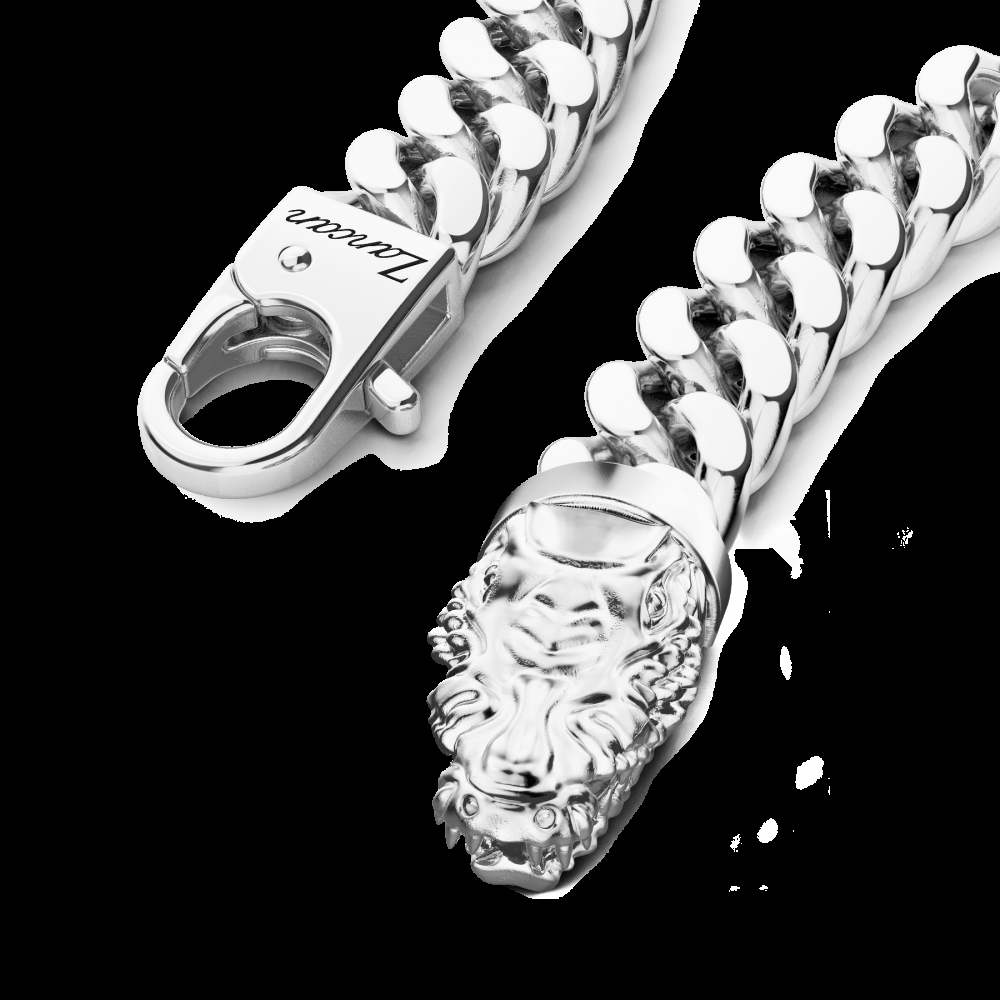 Zancan Bracciale a grumetta Zancan in argento con chiusura a testa di coccodrillo Saldi