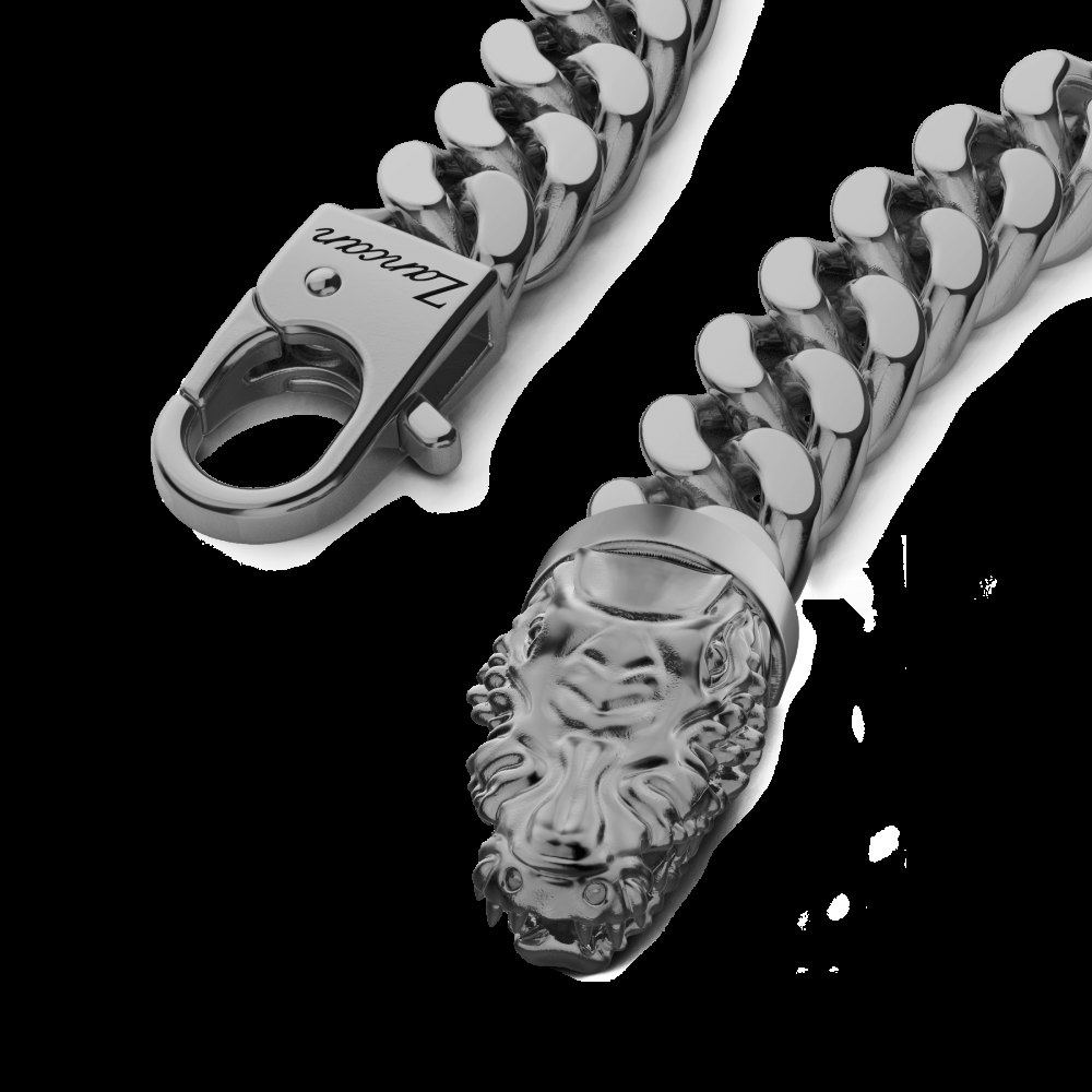 Zancan Bracciale a grumetta Zancan in argento con chiusura a testa di coccodrillo Hotsell