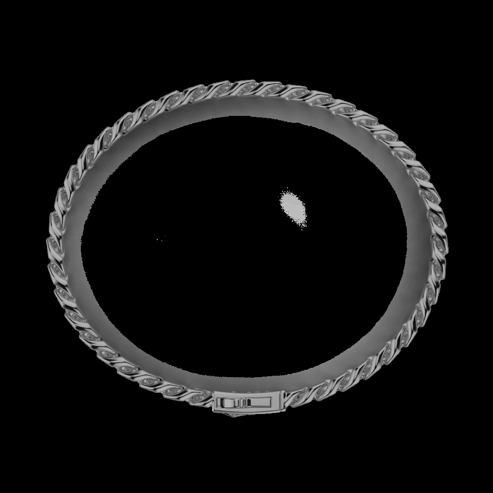 Zancan Bracciale a grumette Zanca in argento Offerta Giorno del Papà