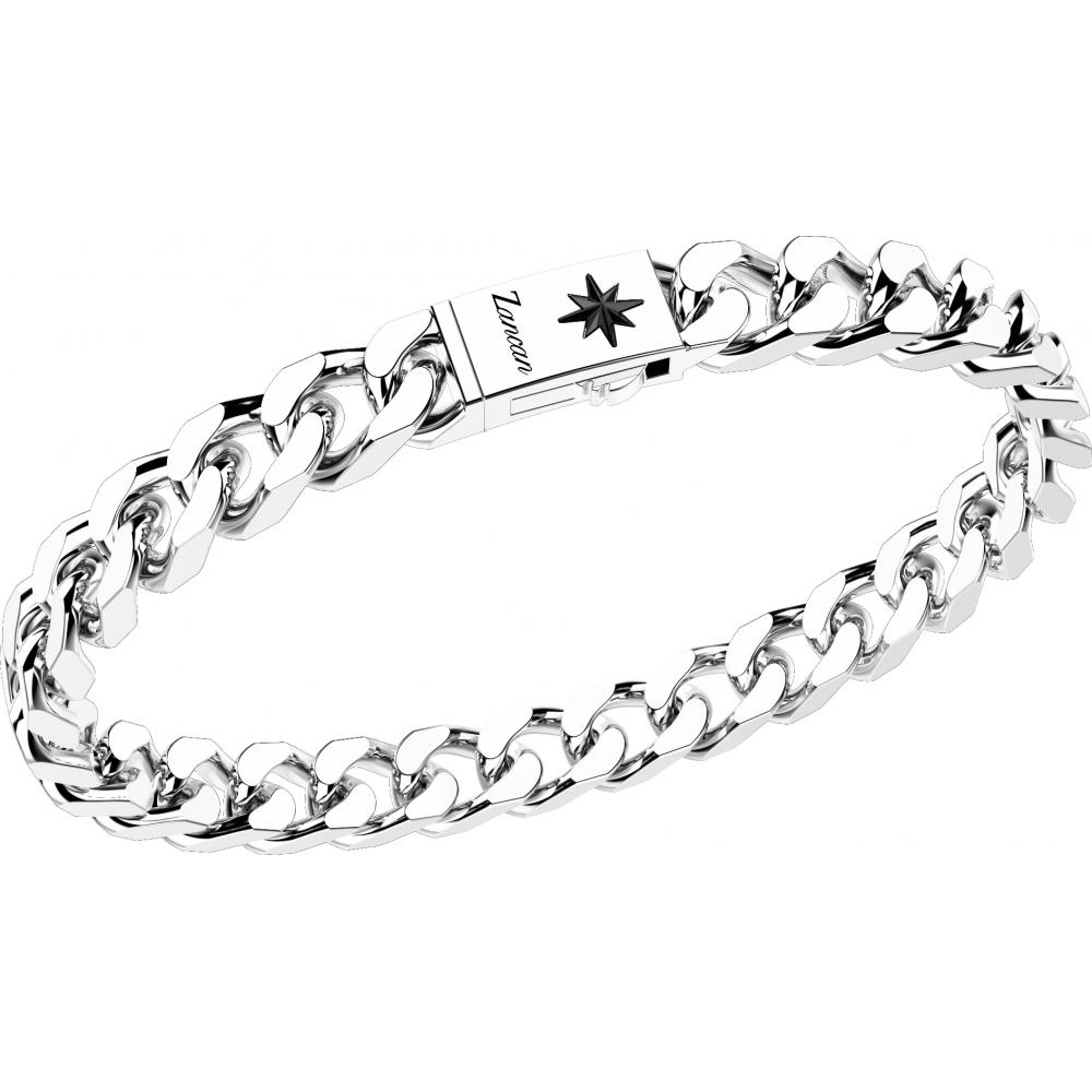 Zancan Bracciale a grumette Zanca in argento Smaltimento dello stoccaggio