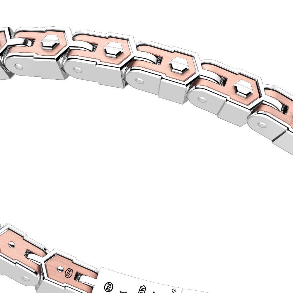Zancan Bracciale solo maglia Zancan in oro rosa 18k ed argento ACQUISTA ORA