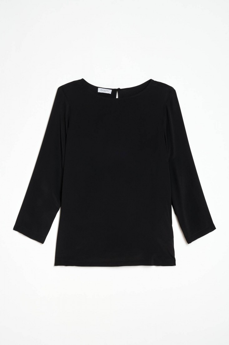 Zanetti 1965 Blusa in misto seta ZOE Negozio