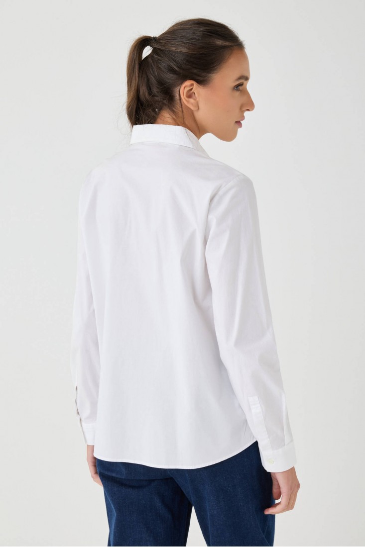Zanetti 1965 Camicia con applicazione floreale Super Saving Price